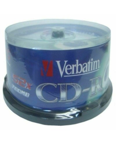 CD-R Verbatim 43432 700 MB 52x (25 uds) 700 MB