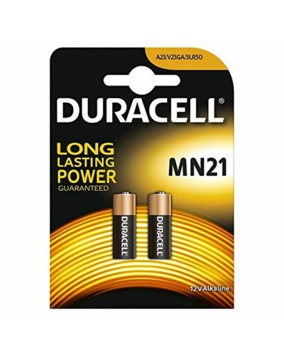 Alkaliska Batterier DURACELL Security MN21 MN21 12V 1.5W (2 pcs)
