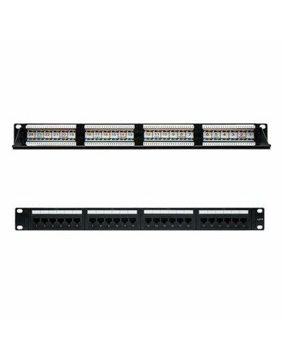 Patch Panel 24 Puertos UTP Categoría 6 NANOCABLE 10.21.3124 19" RJ45