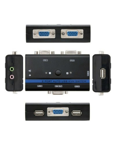 Adaptateur/convertisseur AV NANOCABLE 10.12.2001 Noir