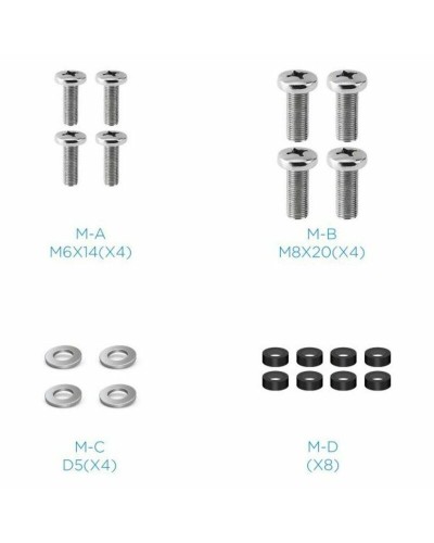 Adapter TooQ VMA0200-B 23"-42"