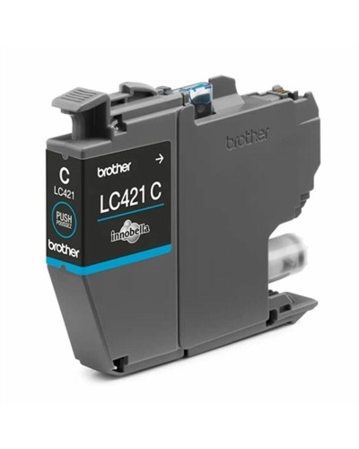 Originele inkt cartridge Brother LC421C Cyaan