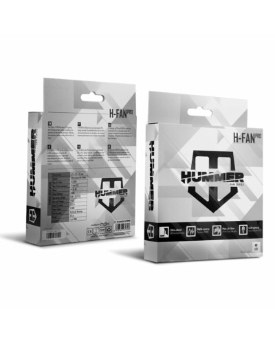 Bärbart Kylskåp Nox-Xtreme NXHUMMERHFANPROWN 12 V 600 rpm