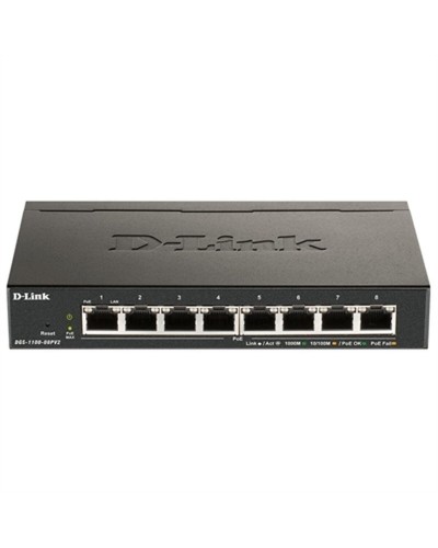 Schakelaar D-Link DGS-1100-08PV2/E