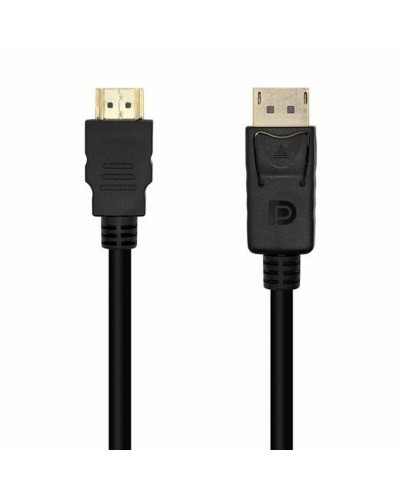 HDMI-kaapeli Aisens CABLE CONVERSOR DISPLAYPORT A HDMI, DP/M-HDMI/M, NEGRO, 2.0M