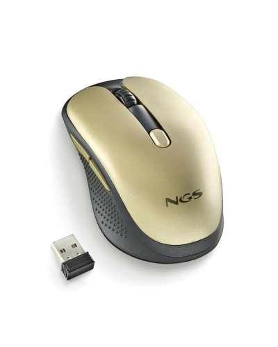 Muis NGS EVO RUST Gouden 1600 dpi