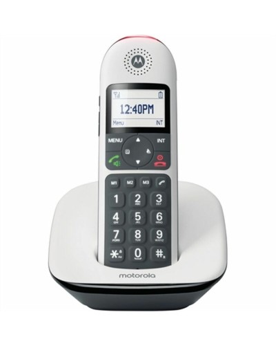 Telefono Senza Fili Motorola 107CD5001WHITE Bianco Nero/Bianco
