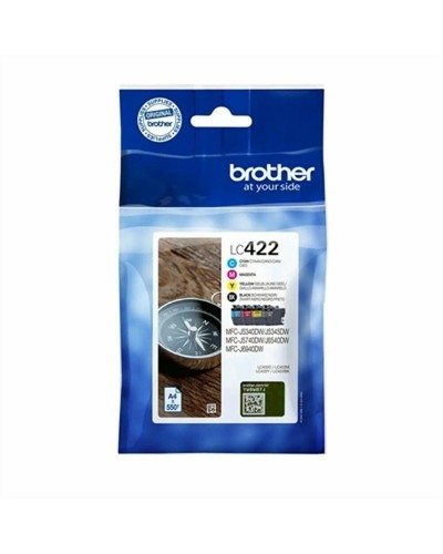 Original Ink Cartridge Brother LC422VAL Multicolour