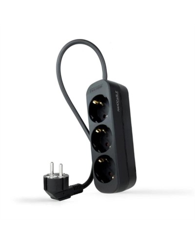 Réglette NANOCABLE 10.38.0003-NS-BK 3680 W 250 V 1,4 m