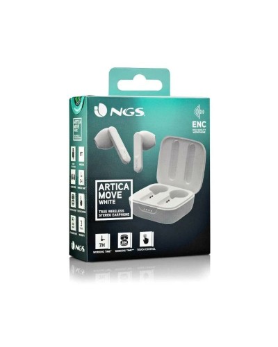 Casque & Microphone NGS ARTICAMOVEWHITE Bleu Bleu clair