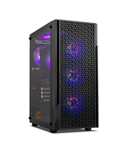 ATX Semi-tower Box Nox-Xtreme INFINITY BETA Airflow ARGB Black
