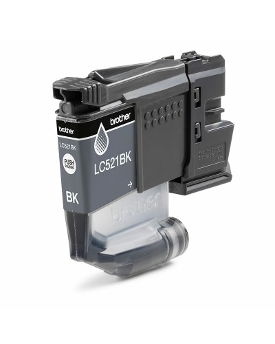 Alkunperäinen mustepatruuna Brother LC521BK Musta