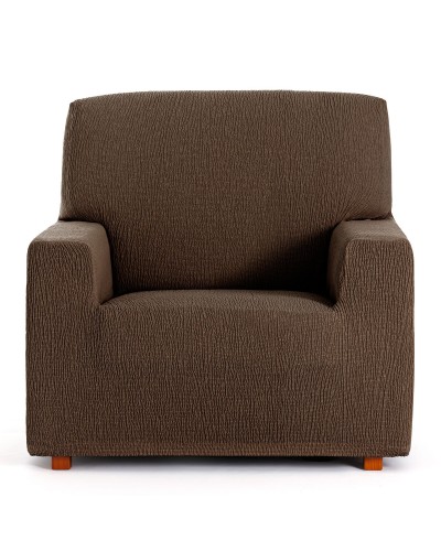 Armchair slipcovers Eysa TROYA Brown 70 x 110 x 110 cm