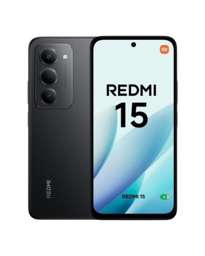Smartphone Xiaomi Redmi 15 8/256GB 6,9" QUALCOMM SNAPDRAGON 685 8 GB RAM 256 GB Black Midnight black