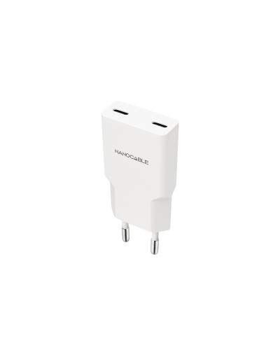 Wall Charger NANOCABLE 10.10.2026 White