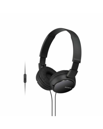 Hoofdtelefoon met microfoon Sony MDR-ZX110AP Zwart