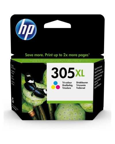 Original Tintenpatrone HP 305XL Gelb Türkis Magenta Dreifarbig