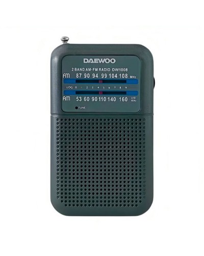 CD/MP3-spelare Daewoo DW1008GR Svart