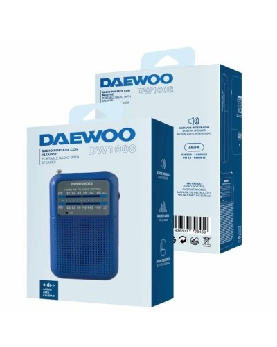 Radio Portátil Daewoo DW1008BL