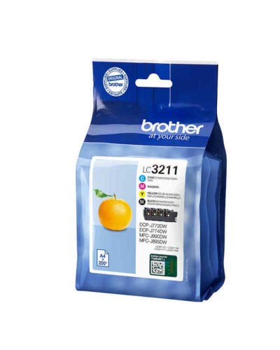 Cartouche d'encre originale Brother LC3211VAL