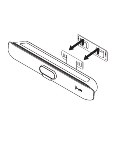 Support de Toit pour Projecteur Poly 875L6AA