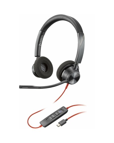 Hörlurar Poly BW 3320 Svart