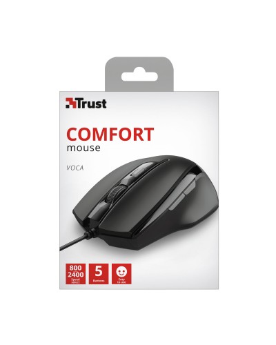 Mouse Trust 23650 Schwarz 2400 dpi