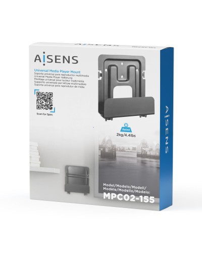 Support mural Aisens MPC02-155