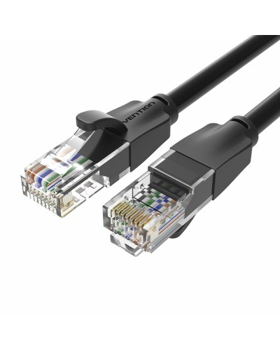 UTP Category 6 Rigid Network Cable Vention IBEBN Black 15 m