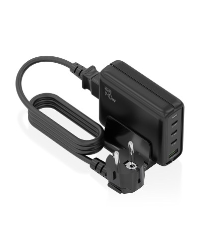 Chargeur mural Aisens GAN Noir 140 W 50 W