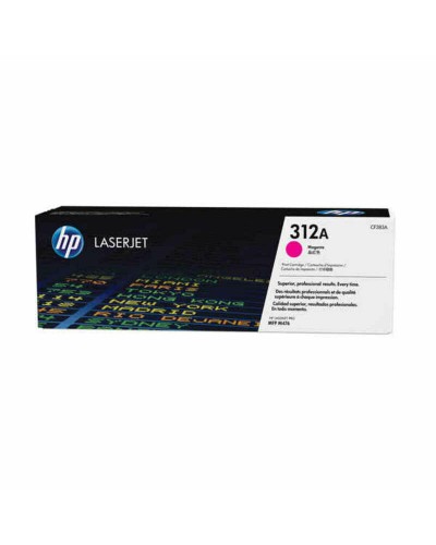 Toner original HP 312A Magenta