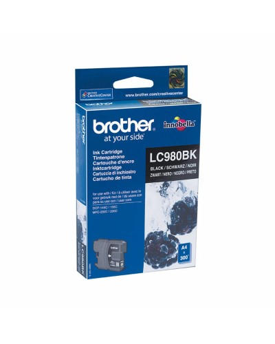 Originele inkt cartridge Brother LC-980BK Zwart