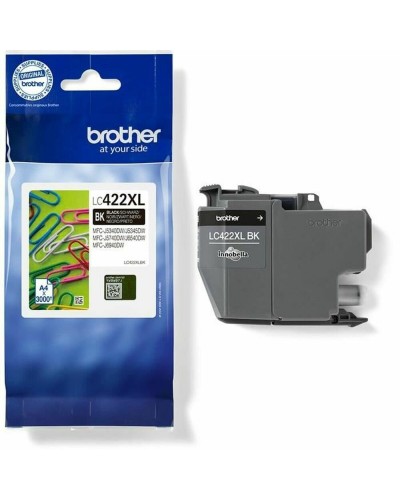 Cartuccia ad Inchiostro Originale Brother LC-422XLBK Nero