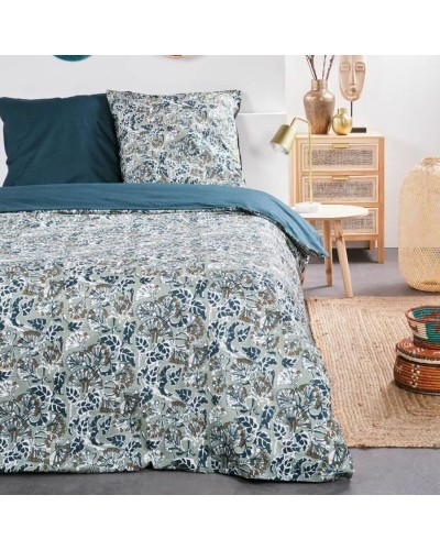 Parure de couette TODAY Bleu 240 x 220 cm 3 Pièces