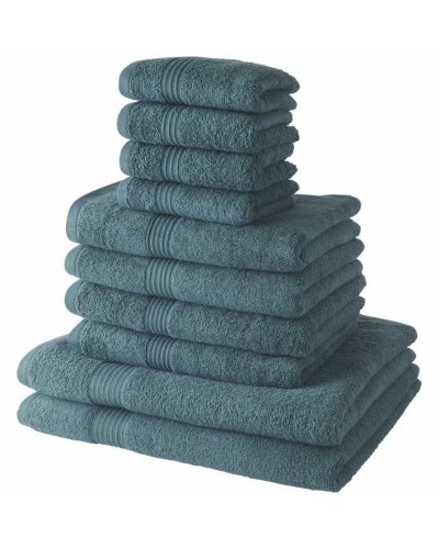 Towel set TODAY 10 Pieces Turquoise