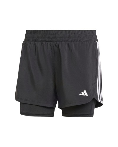 Pantaloncini Sportivi da Donna Adidas Pacer Nero