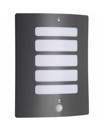 Wandleuchte Brilliant Todd Außenbereich Bewegungsmelder Anthrazit Metall 60 W E27