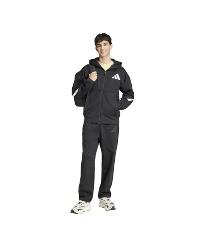 Sudadera con Capucha Hombre Adidas Z.N.E. Fz Negro