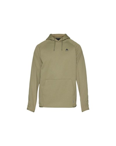 Sweat à capuche homme Burton Crown Wpf Po Vert
