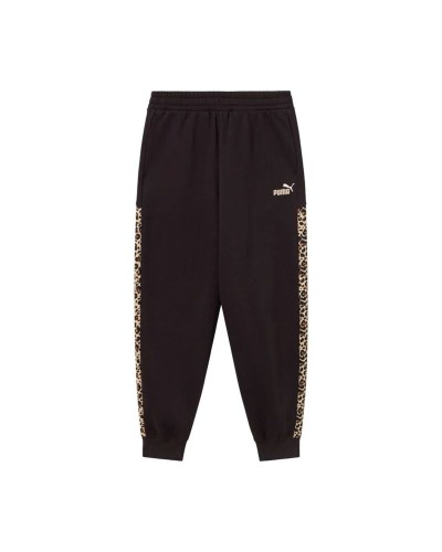 Lange sportbroek Puma Ess Graphic Animal Zwart Vrouw