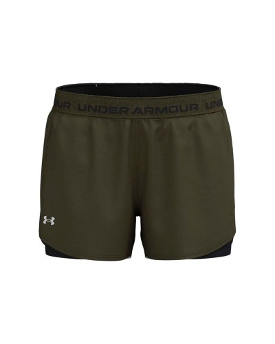 Damen-Sportshorts Under Armour Tech Play Up Schwarz