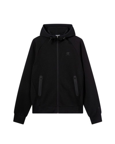Herren Sweater mit Kapuze Champion C-Tech Schwarz