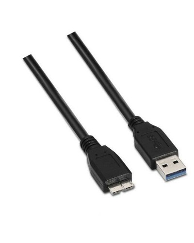 USB-kabel Aisens A105-0043 Zwart 1 m