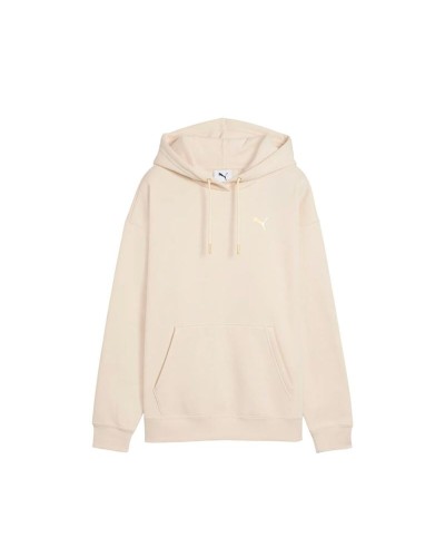 Sudadera con Capucha Mujer Puma Maximal Metallic Beige