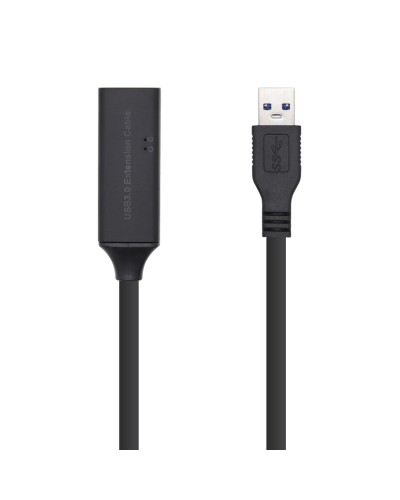 Adapter USB Aisens A105-0407 Svart 5 m USB 3.0