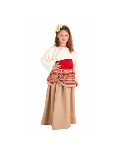 Costume for Children Medieval peasant woman 7-9 Years (4 Pieces)