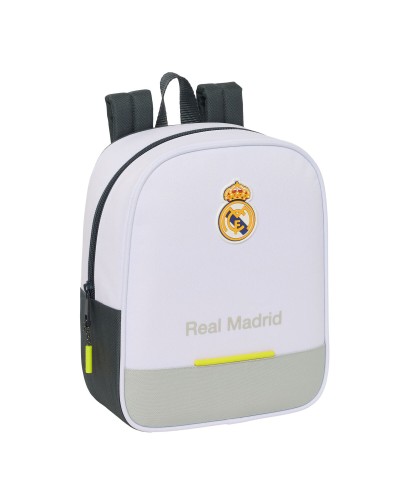 Schoolrugzak Real Madrid C.F. Wit 22 x 27 x 10 cm