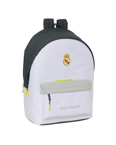 Schulrucksack Real Madrid C.F. Weiß 31 x 44 x 18 cm