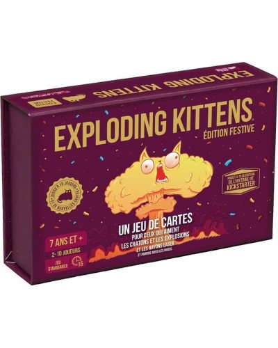 Board game Asmodee Exploding Kittens: Festive Edition