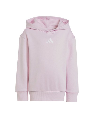 Luvtröja, Flickor Adidas LK SL FL HD Rosa